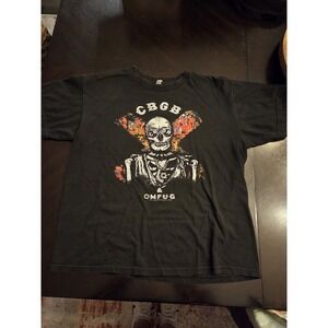 CBGB & OMFUG - 315 Bowery L.L.C. - 2016 Black Shirt - Size Large